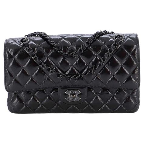 chanel so black classic flap bag|chanel classic flap bag vintage.